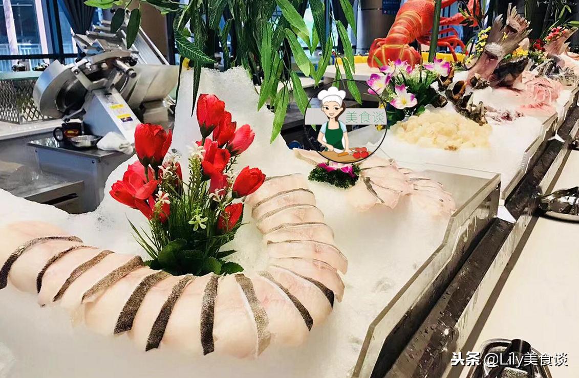 一人吃海鲜自助,朋友请吃海鲜大餐