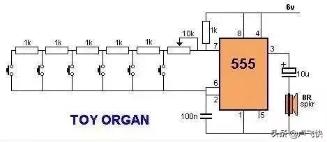 集成555定时器的电路实验,555定时器由哪两种电路组成