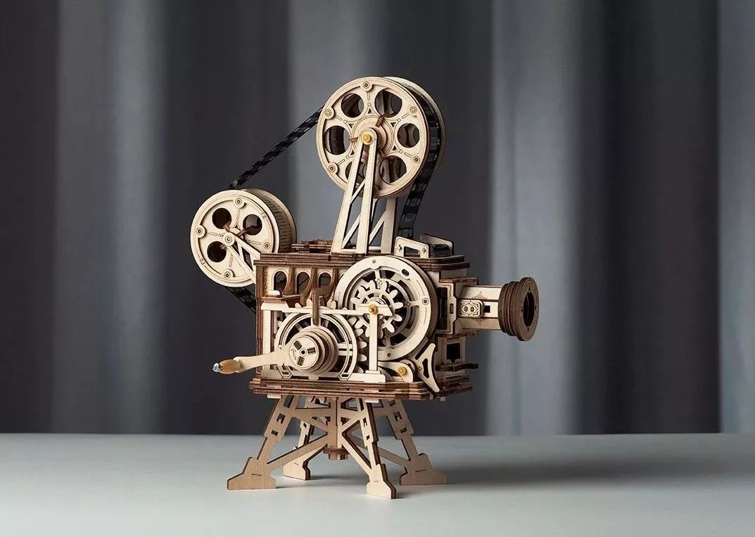 老式放映机拼装方法超详细,自拼老式放映机