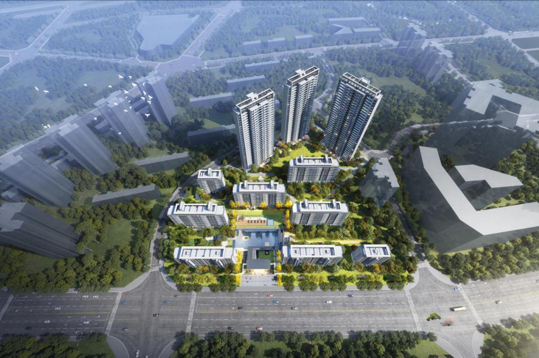 择“府”龙潭85%园林及活动空间的主城低密