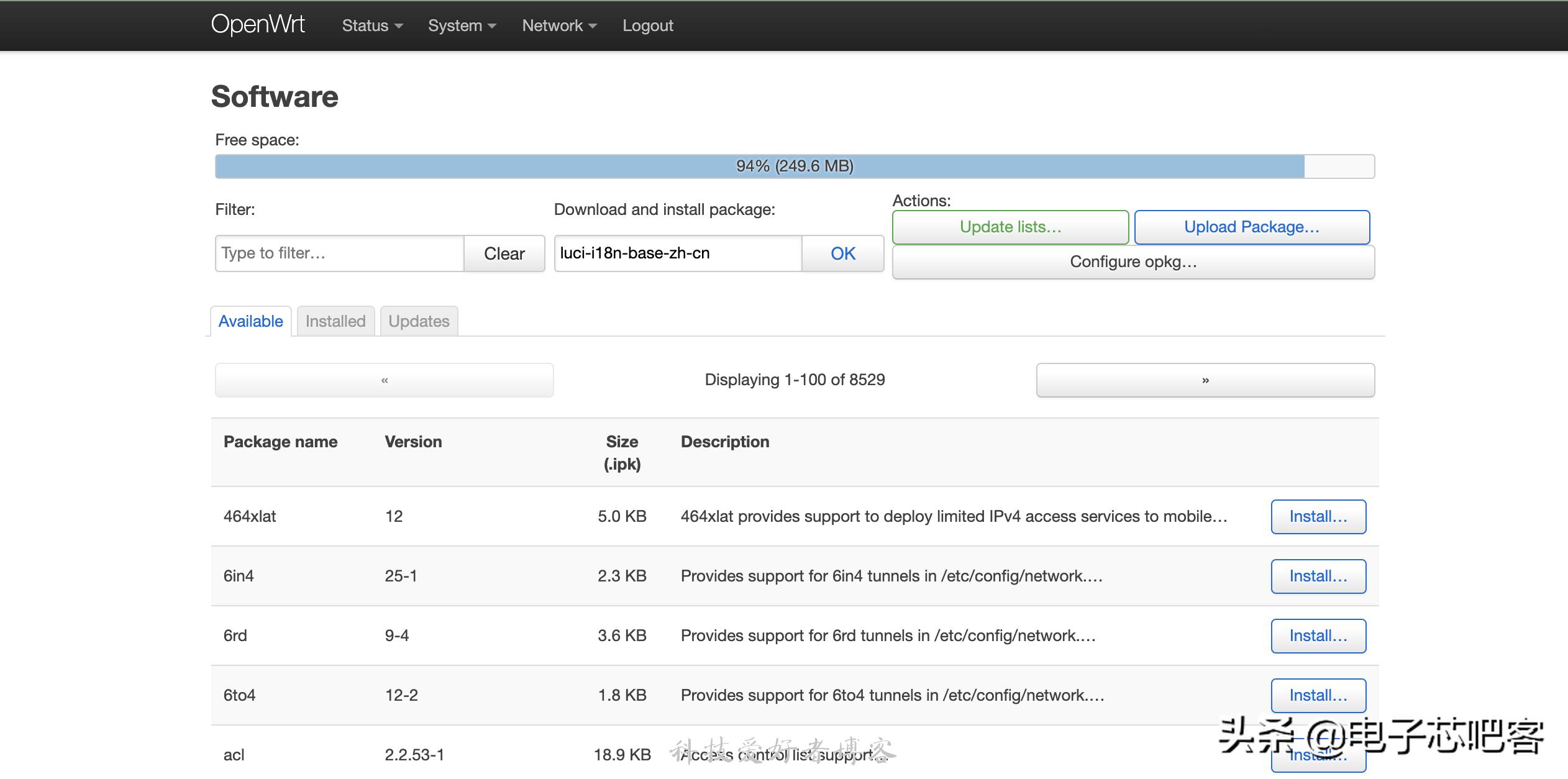 树莓派4b刷openwrt设置拨号上网,树莓派刷openwrt无线路由器