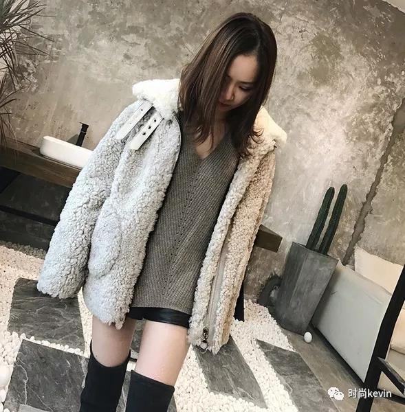 皮草外套短款适合矮个子穿吗,皮草外套短款的
