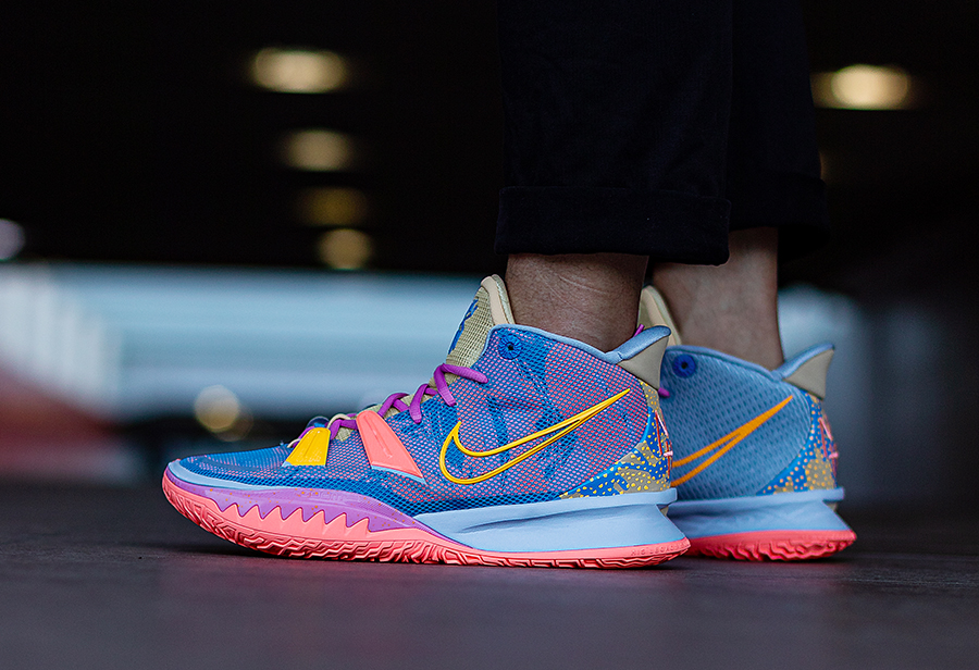 nikekyrie7expression欧文上脚,欧文上脚nikekyrie1