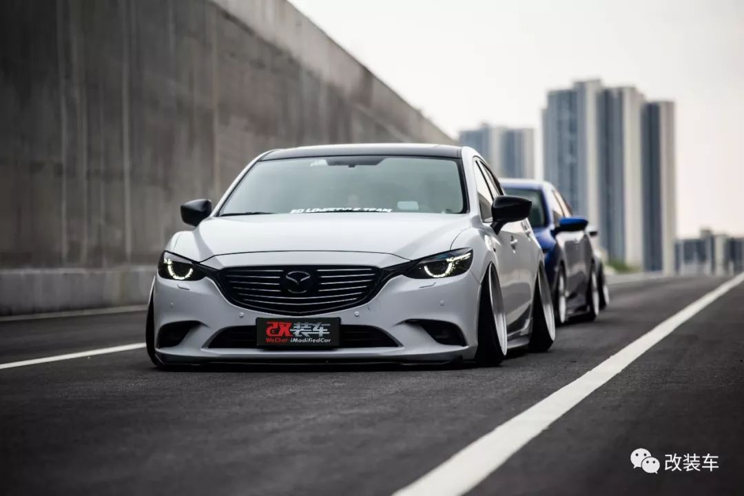 把马自达改装成玛莎拉蒂,马自达阿特兹改装外观全过程