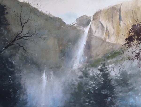 艺术家的水彩风景画,德国水彩油画艺术欣赏