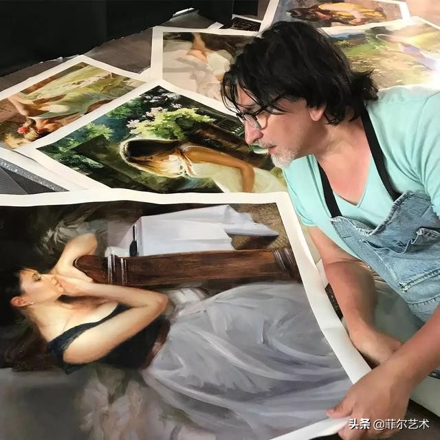 「经典油画」超美超性感的俄罗斯女郎人体油画欣赏