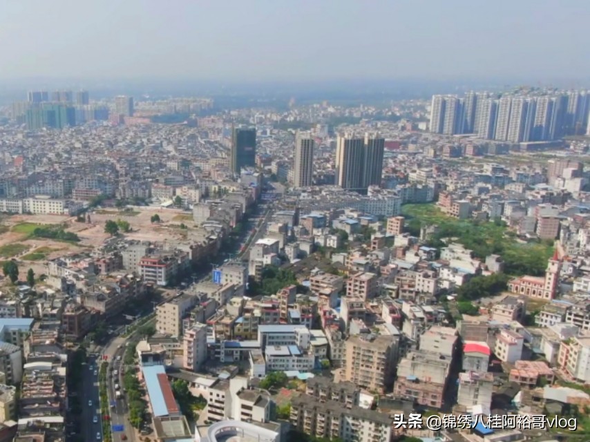 广西人口大县容县,广西四个县的发展