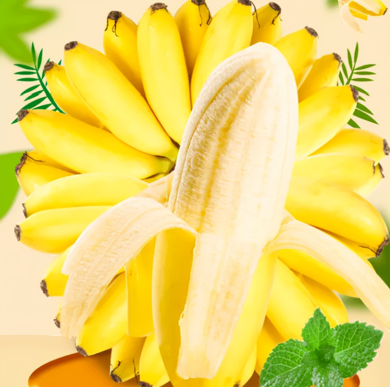 小米蕉口感软糯香甜,广西小米蕉香甜