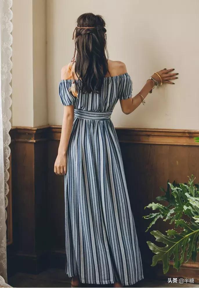 连衣裙海边度假沙滩裙超仙,超美海边度假裙