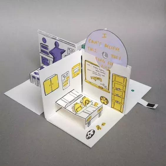 做立体书房子教程,迷你立体书纸房子教程