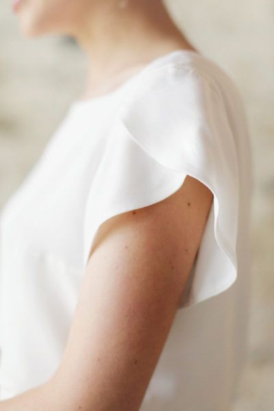 胳膊粗穿什么袖显瘦,肩宽显瘦半袖