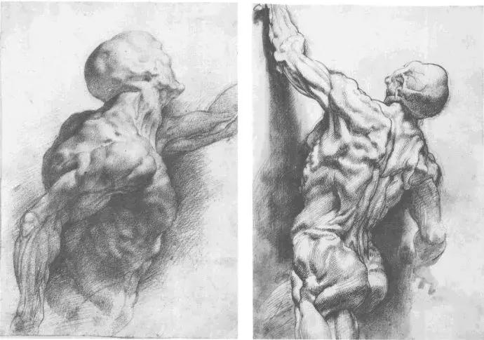 巨匠鲁本斯的素描作品图片,鲁本斯顶级素描