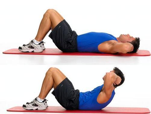 卷腹收腹瘦腰动作加长版,瘦肚子腰上赘肉最有效的方法卷腹