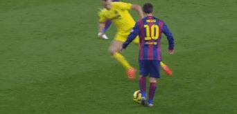 梅西和梅球王对决,这就是球王梅西的21大经典过人