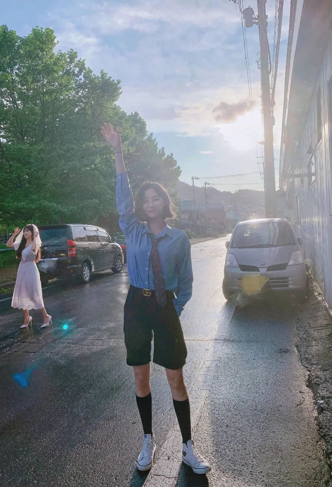 jennie甜酷风穿搭,jennie新造型lisa同款穿搭