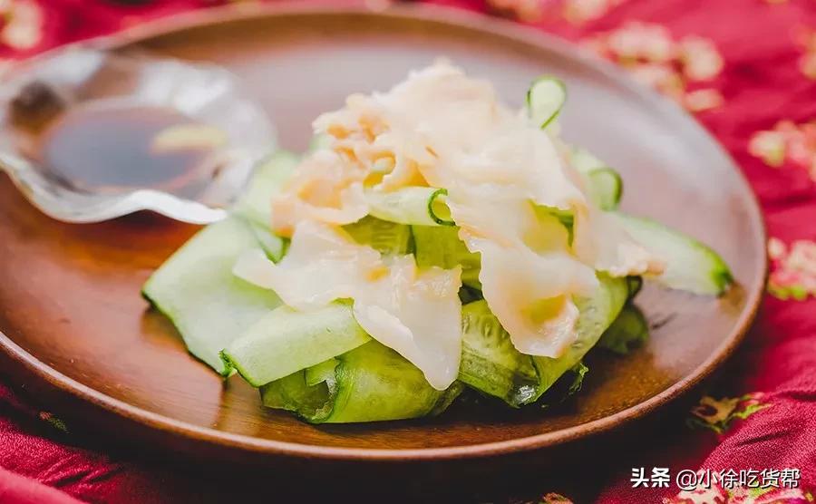 象拔蚌刺身教学,象拔蚌刺身摆盘