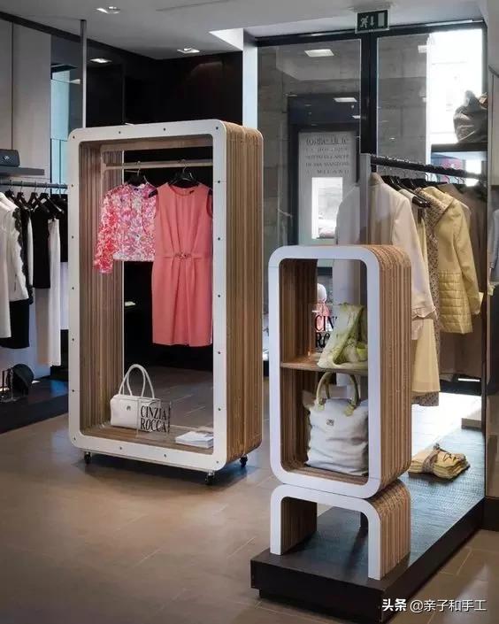 只用瓦楞纸就可以做出一件件家具,简直酷爆了