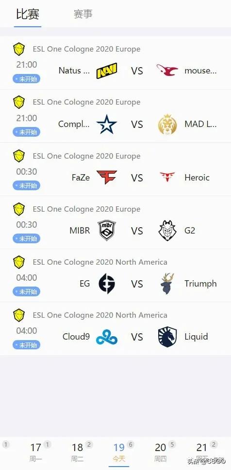 esl科隆锦标赛传奇,esl科隆赛事六角图