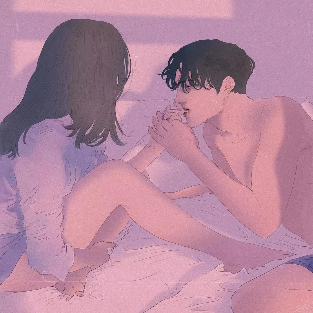 虐哭！韩国小伙用插画撩拨10万粉丝，网友：“这波狗粮”真酸啊