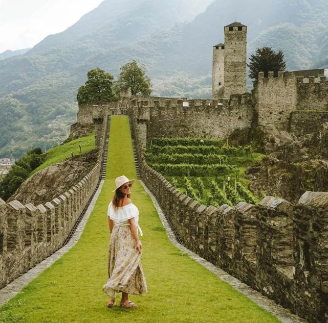 形容瑞士绝美的句子,瑞士绝美高原列车穿行