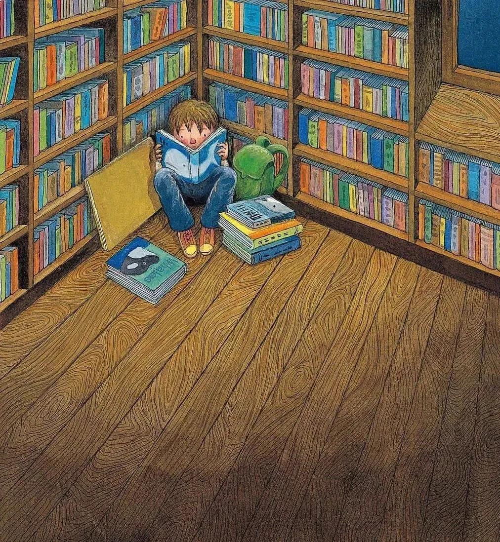 幾米让我们一起做片刻的美梦吧