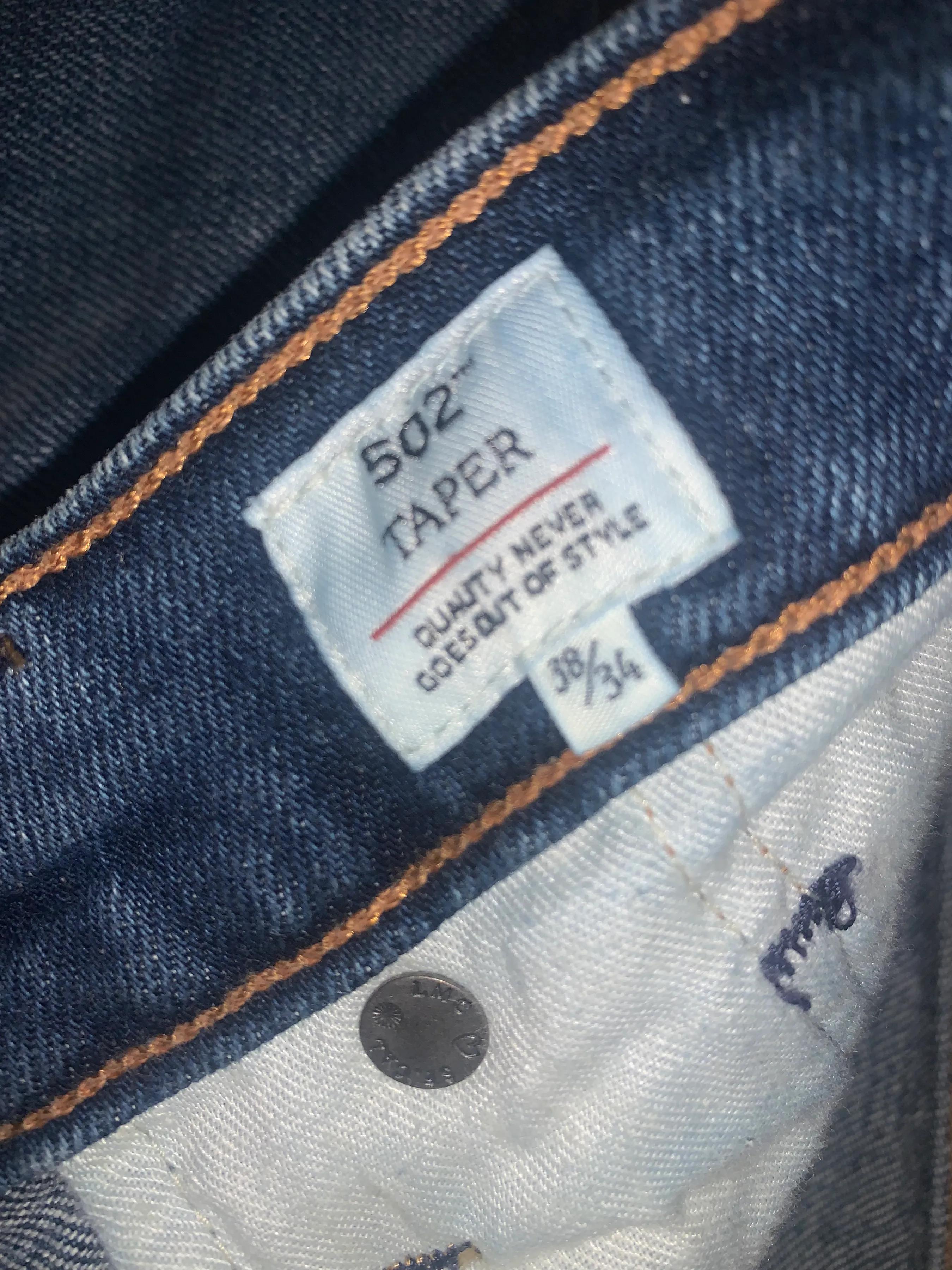 李维斯牛仔裤503版型试穿,李维斯502蓝牌赤耳