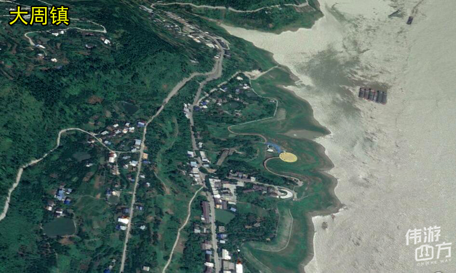万州大周小周在长江北边还是南边,万州大周