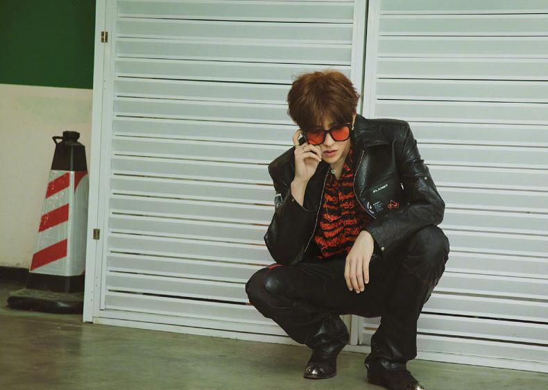 港风风范的港男,港风复古风穿搭男