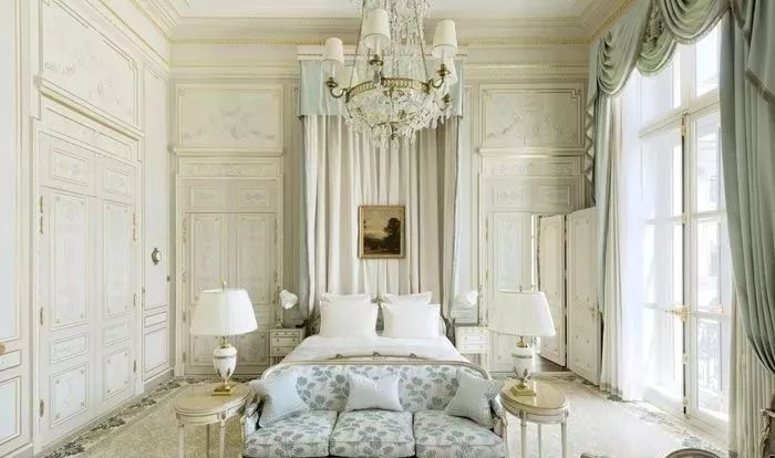 别墅客厅窗帘最新款式效果图,2020别墅窗帘