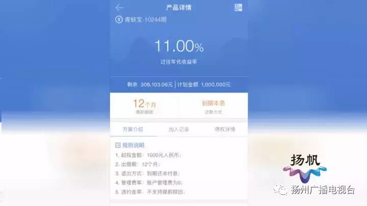 扬州又一家理财公司出状况！涉及几千万资金！