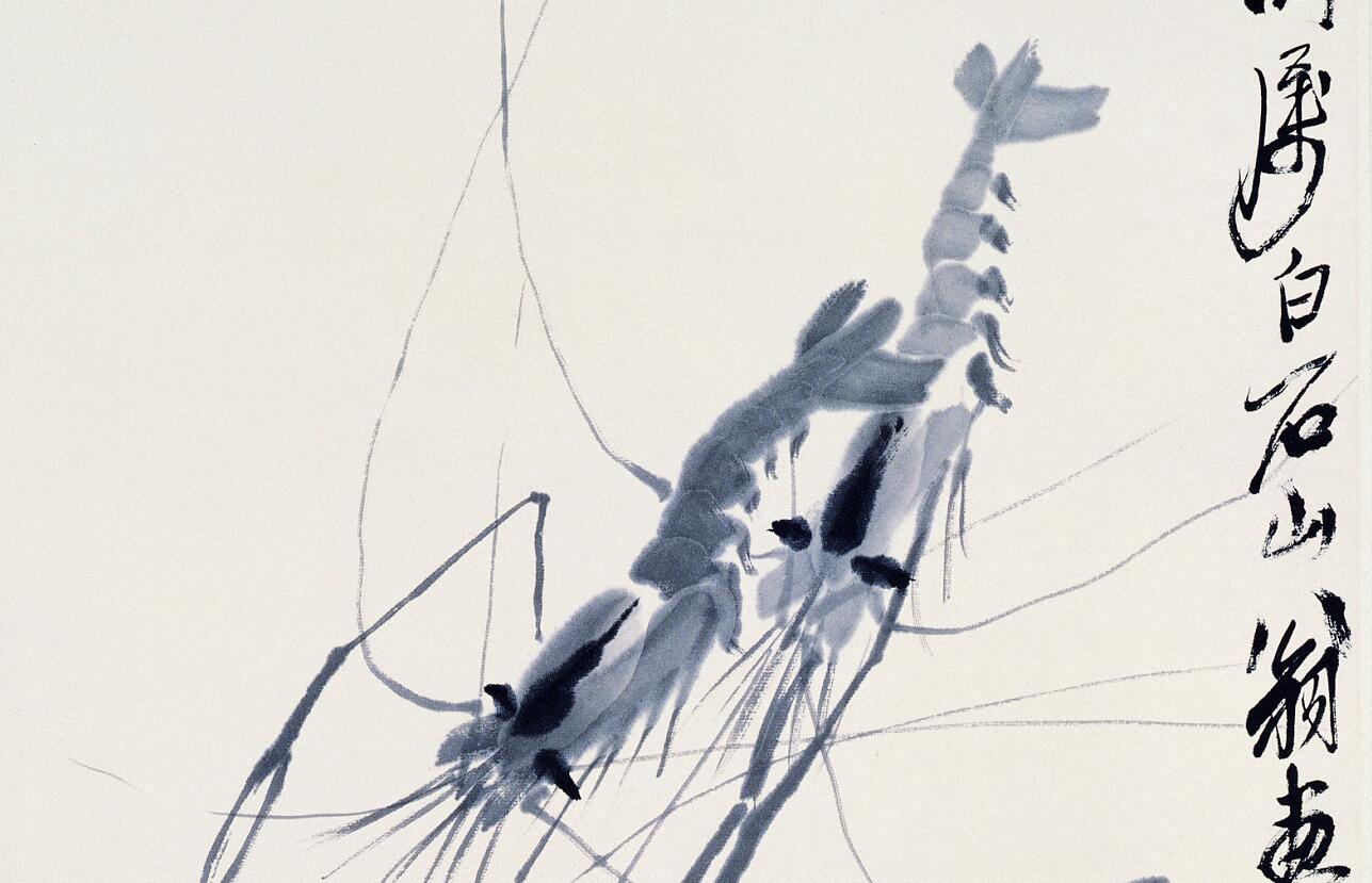 白石老人画虾视频大全,白石老人画虾的感悟