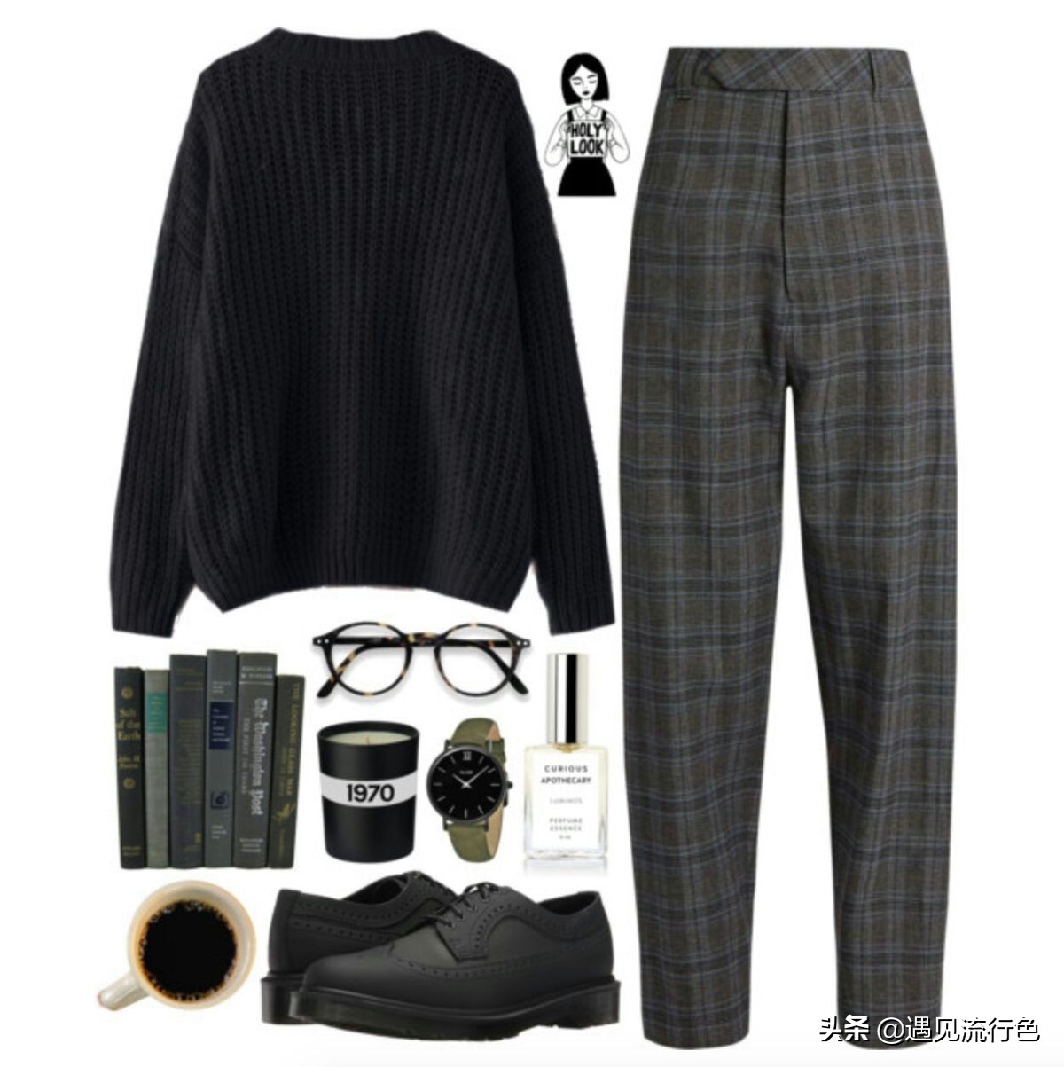 一身黑色衣服怎么搭配好看,一身黑色衣服搭配什么鞋