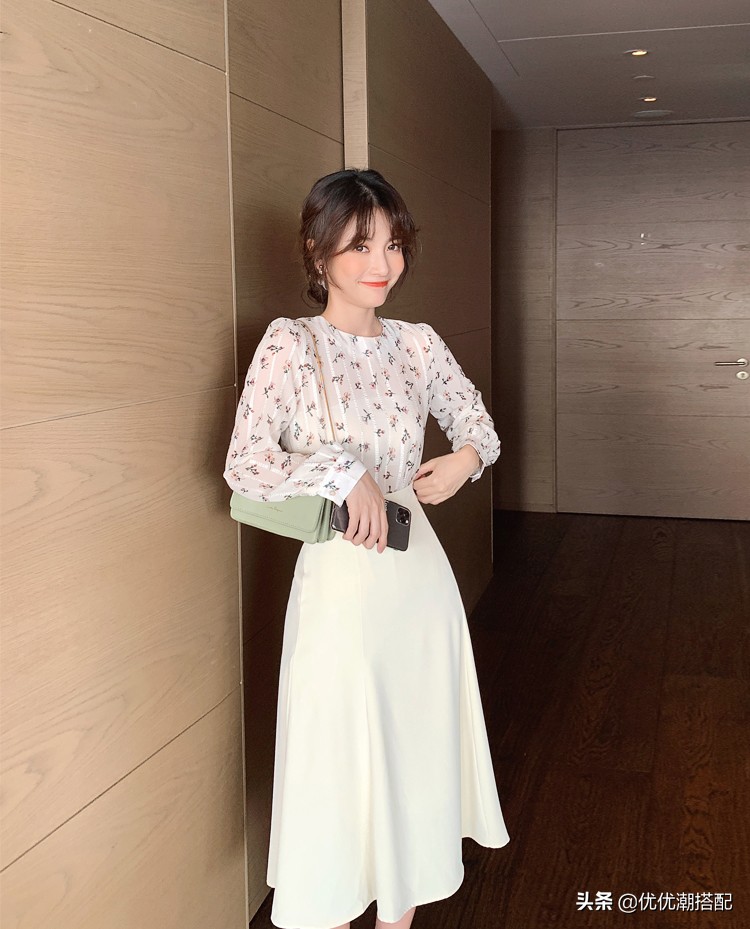 半身雪纺裙穿搭夏季小个子,夏季半身裙气质高级感40岁穿
