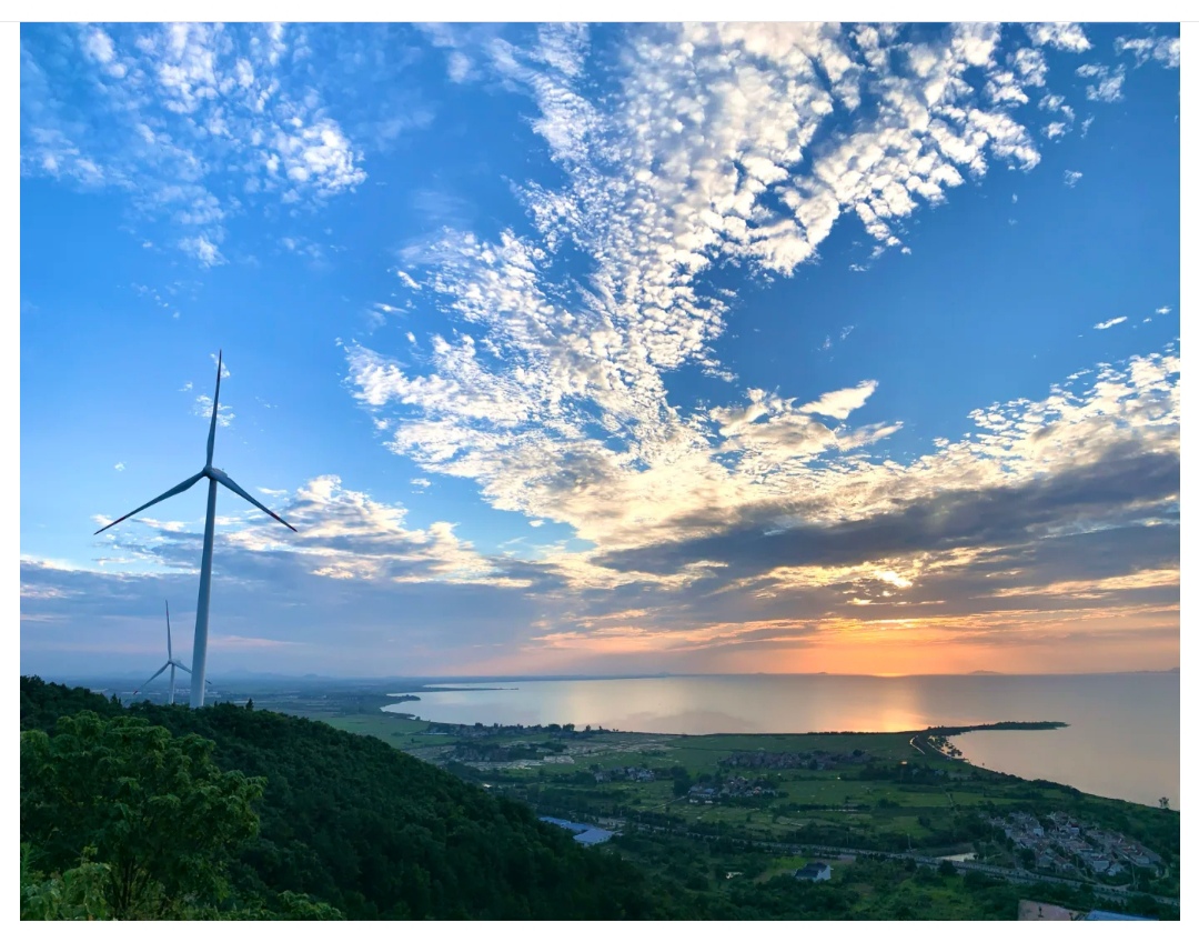 合肥姥山岛附近景点,合肥周边风车山