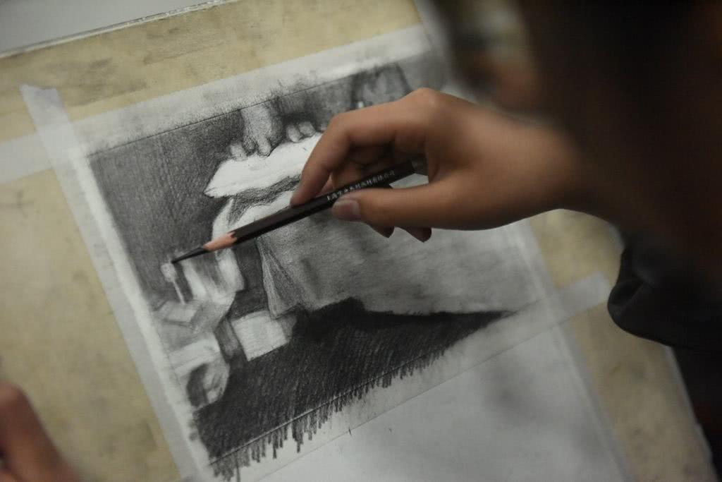 陕西西安丹青美术招生,零基础学美术之路