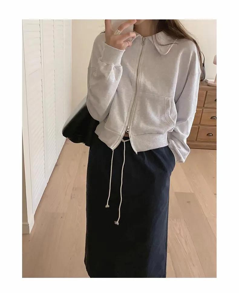 女士高档洋气显瘦直筒毛料半身裙,显瘦直筒半身裙