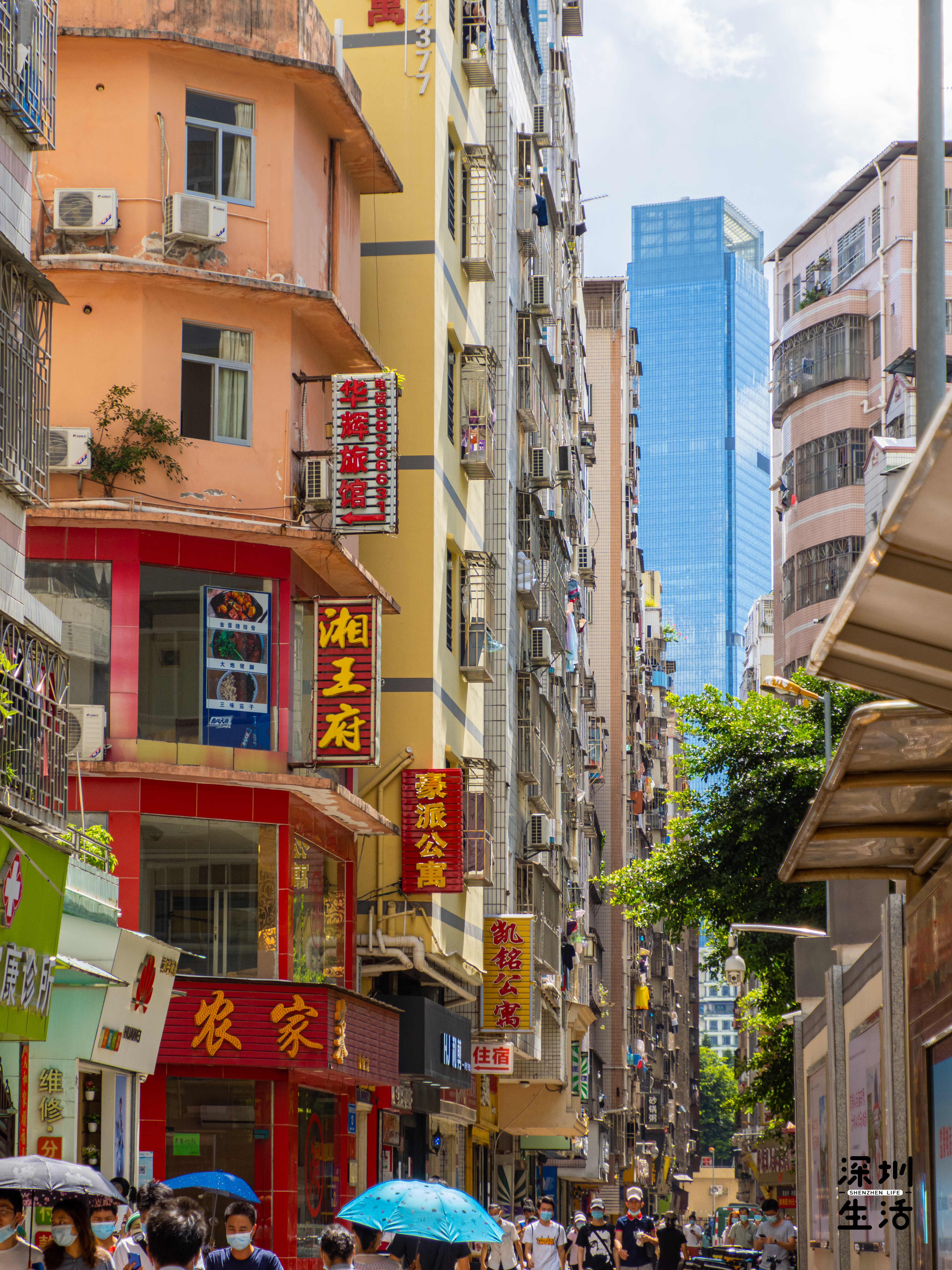 深圳岗厦村居住人口,深圳岗厦村多少人口