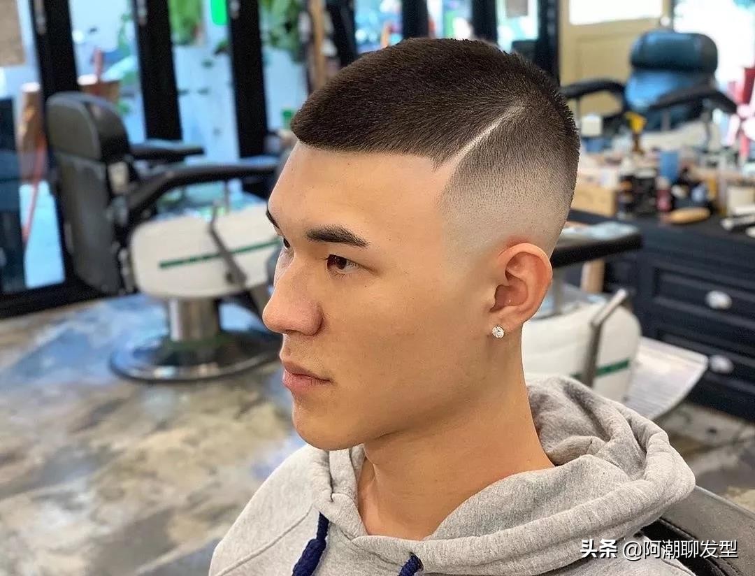 男士发型2020流行发型短发锡纸烫,男士m型短发发型2020流行发型
