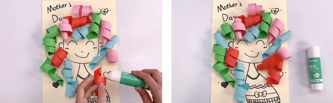 母亲节手工礼物爱心立体贺卡,母亲节送妈妈的手工折纸礼物贺卡