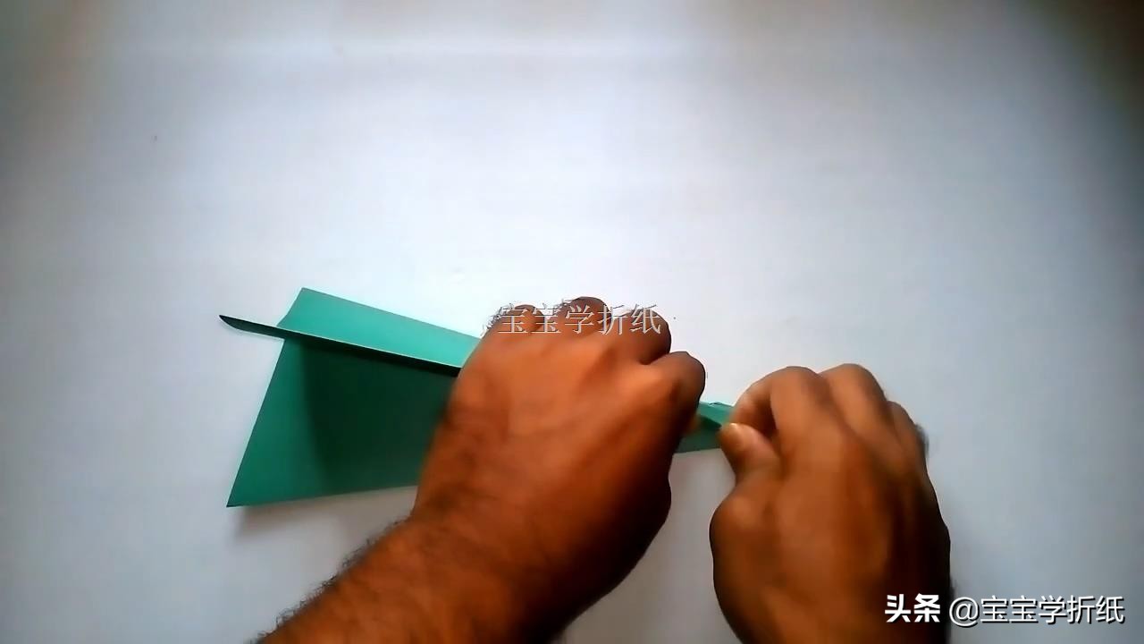 儿童简单折纸教程飞机,儿童折纸1-9岁飞机的折纸方法