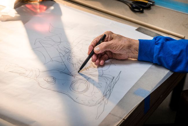 建筑师盖里手稿,建筑师设计教程