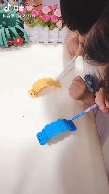 超级简单的婴儿手工,推荐儿童启蒙手工