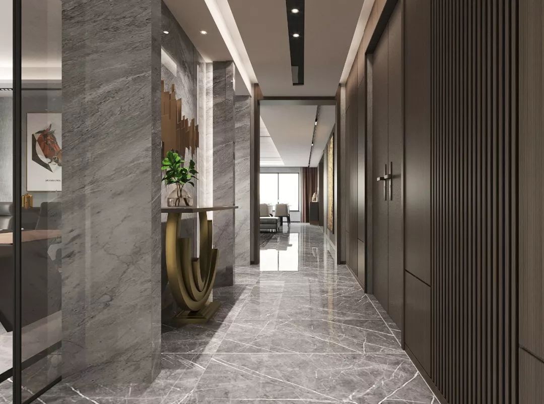 尚景新世界简欧效果图,光感艺术