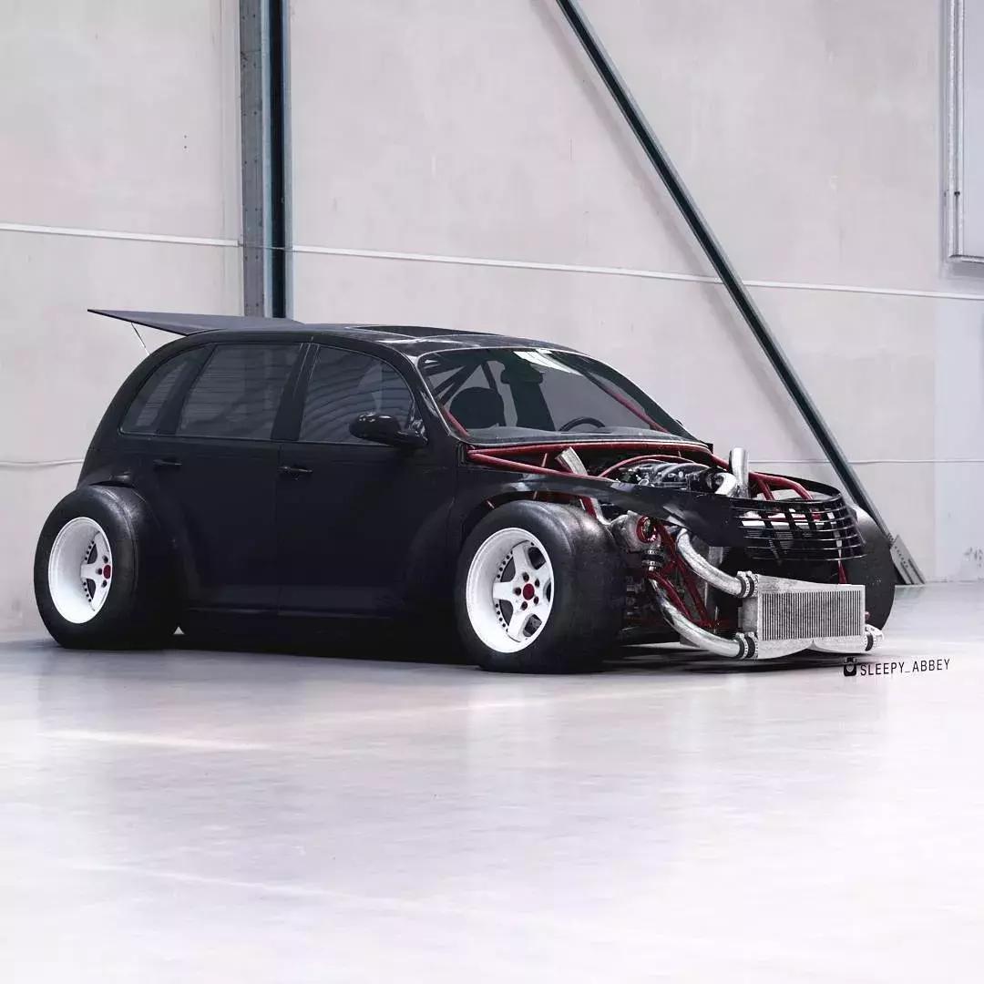 「真稀物种」再小众的车也有认真的玩家,克莱斯勒漫步者改装欣赏