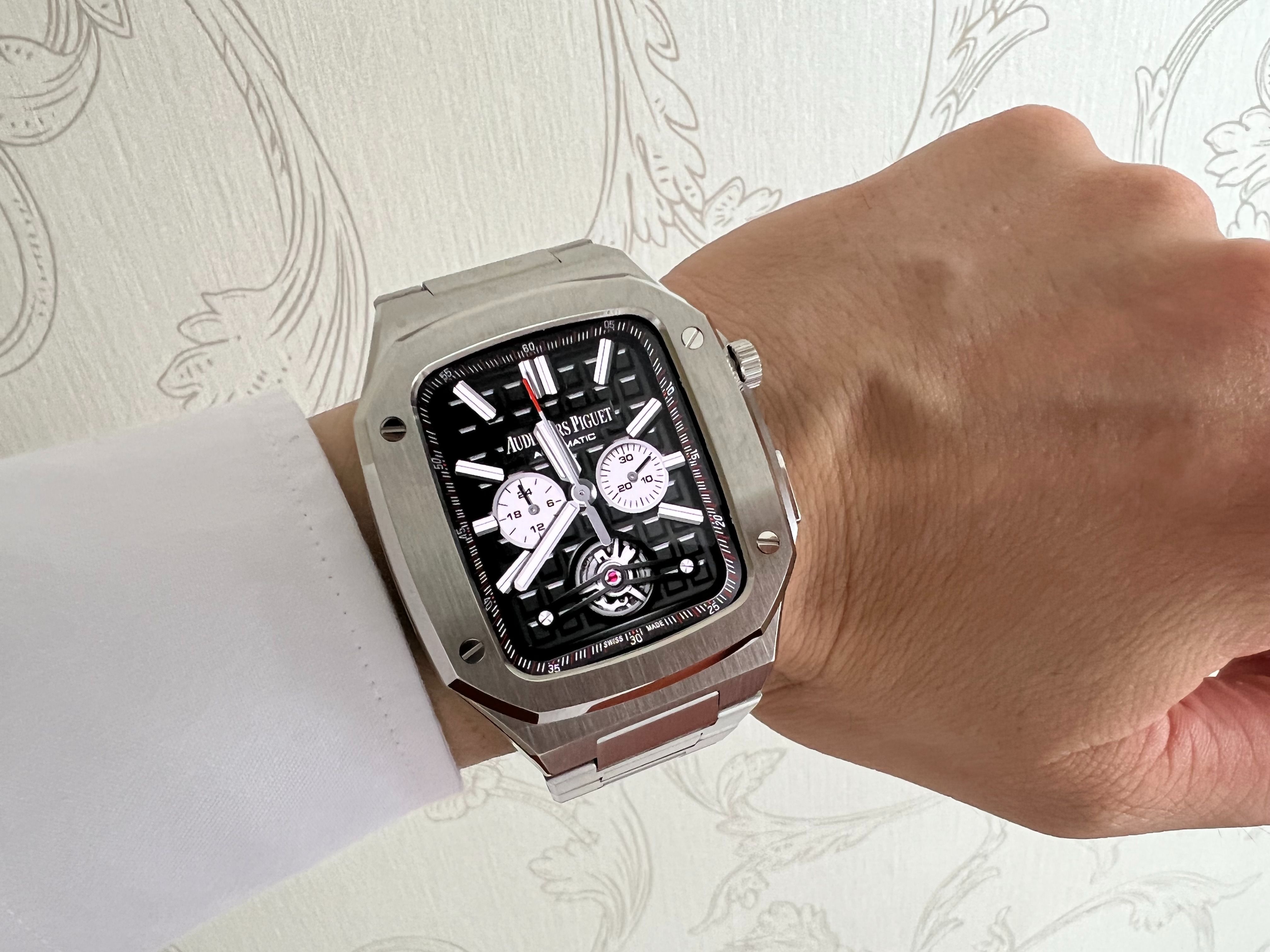 applewatch改爱彼表盘,怎样更改applewatch手表表盘图