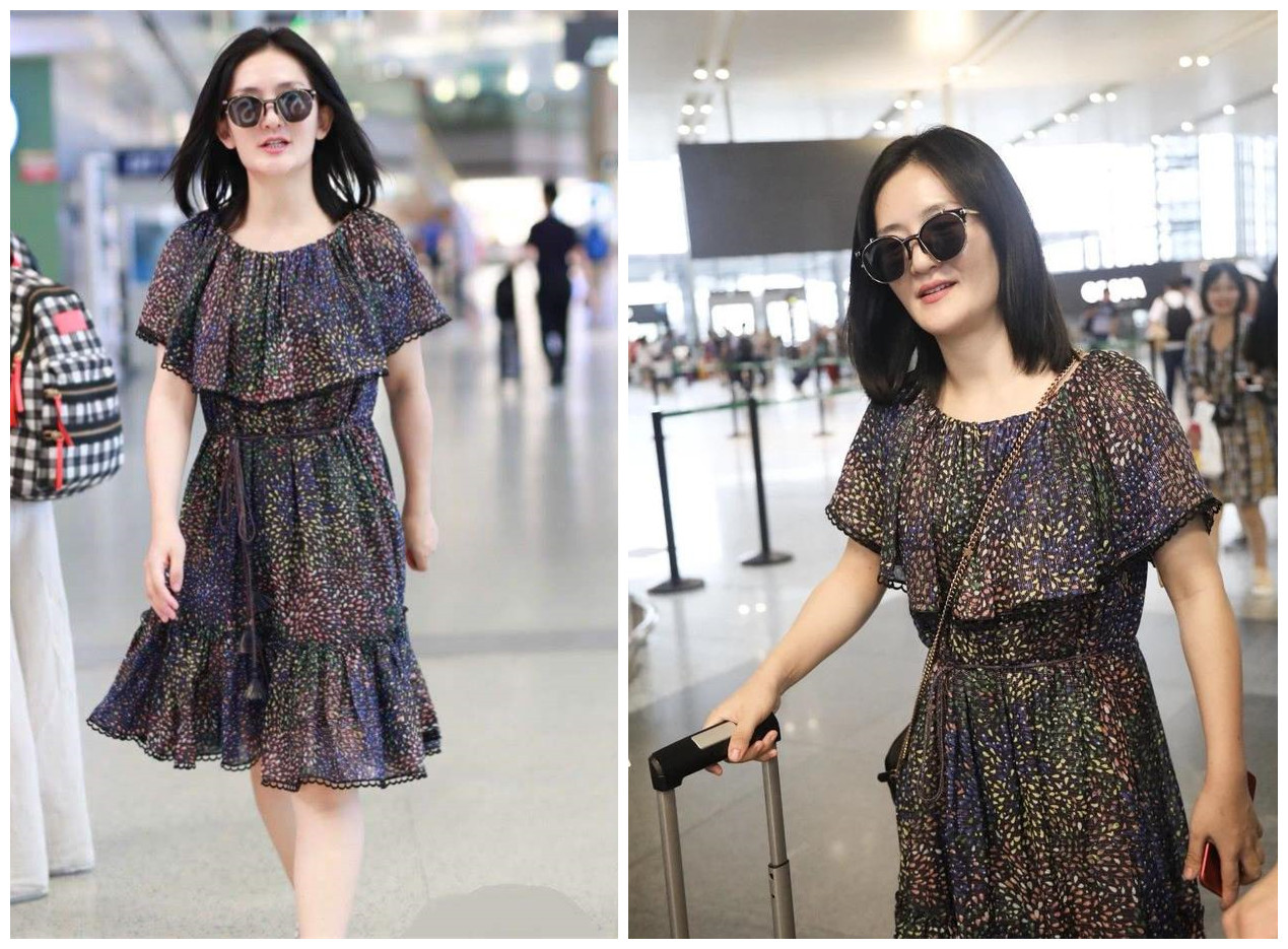 马兰坡土妞人设不倒!8千+大牌连衣裙,谢娜轻松穿成“九妹””了