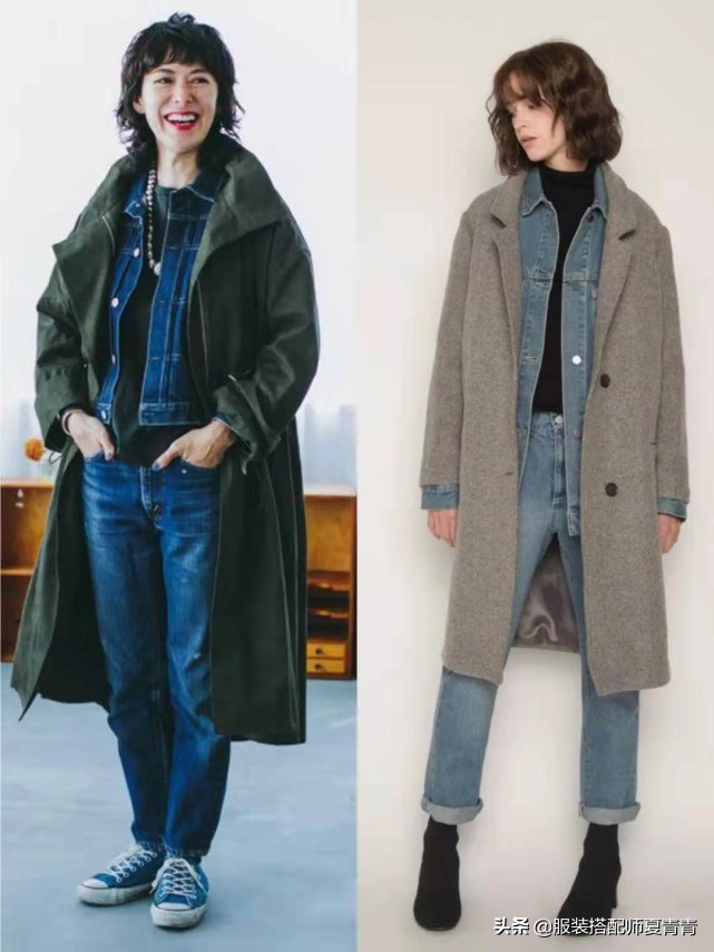 比较大的牛仔外套怎么穿,牛仔外套怎么穿不土气男