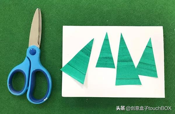 3d立体圣诞树贺卡的制作方法,怎么做简单易学的圣诞树立体贺卡