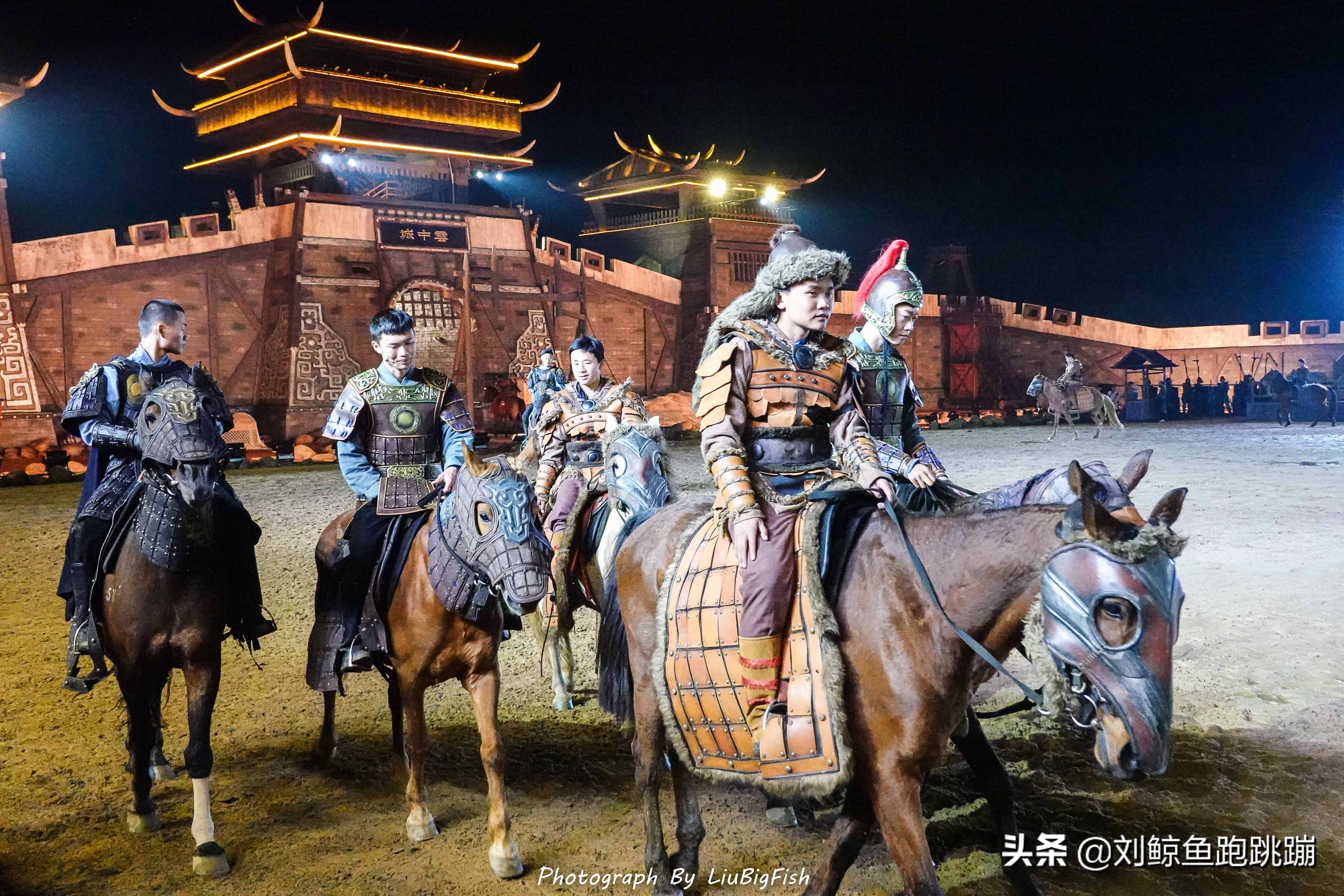 武汉木兰草原狂欢夜视频,木兰草原马战演出直播