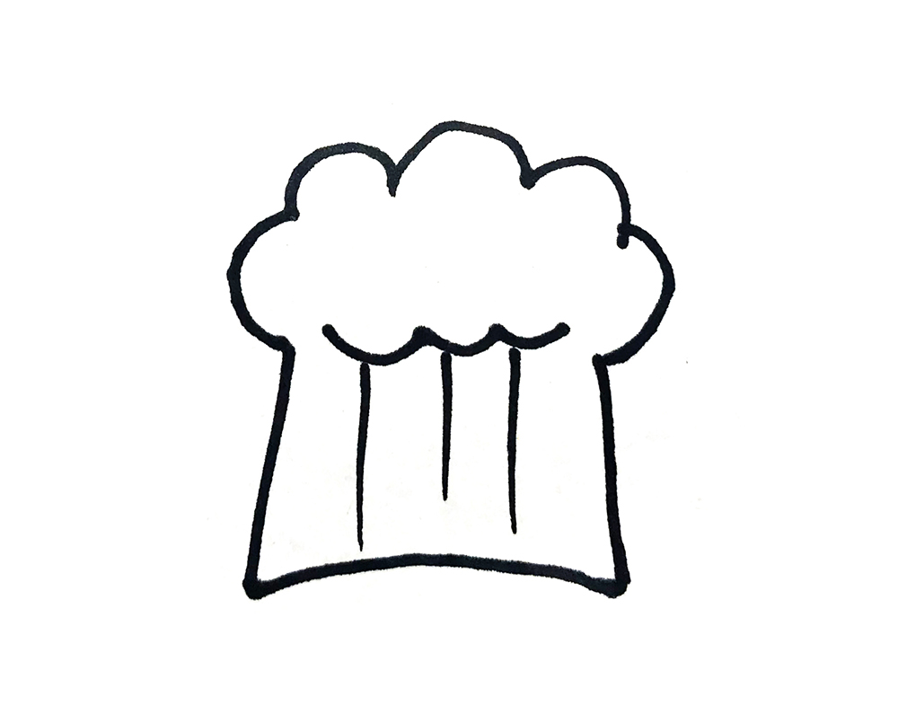 简笔画帽子怎么画最好看,冬季帽子简笔画简单又好看卡通